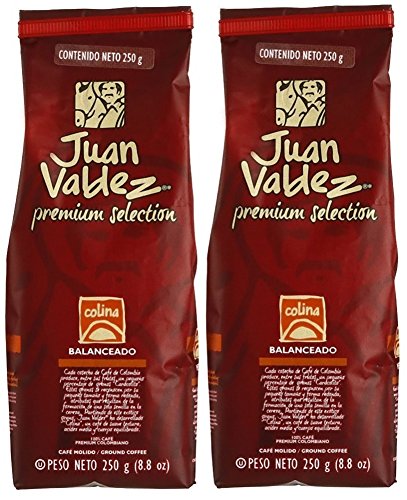 Juan Valdez Colina őrölt kávé, 17,6 oz (8,8 oz - 2 csomag) - Premium Selection