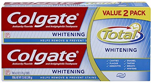 Colgate Total fehérítő gél fogkrém - 7,8 uncia (6-os csomag)
