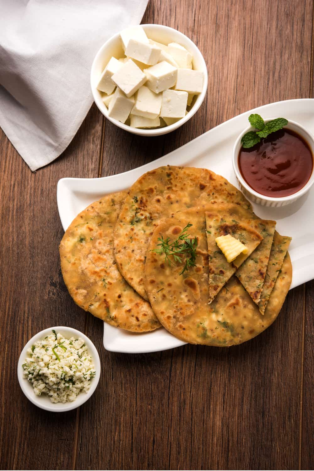 Street Food indien Paratha