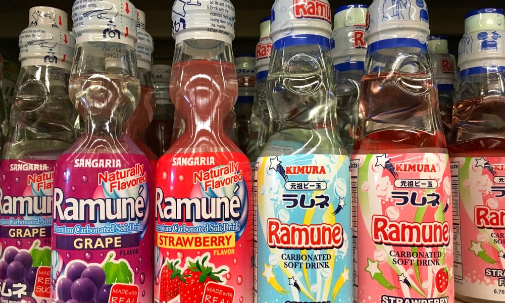 Japanilainen katuruoka Ramune